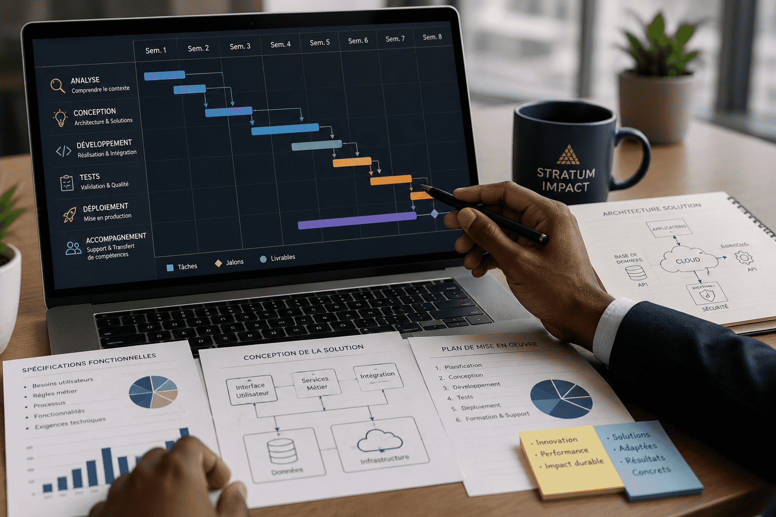 Planification et conception de solutions