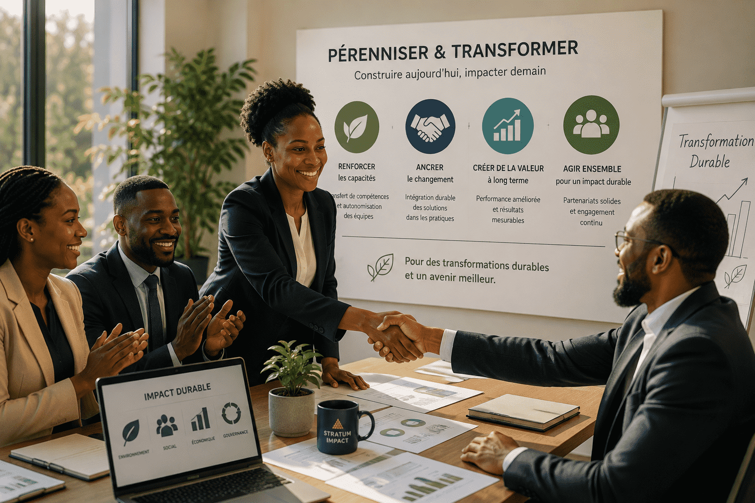 Pérennisation des changements et développement durable