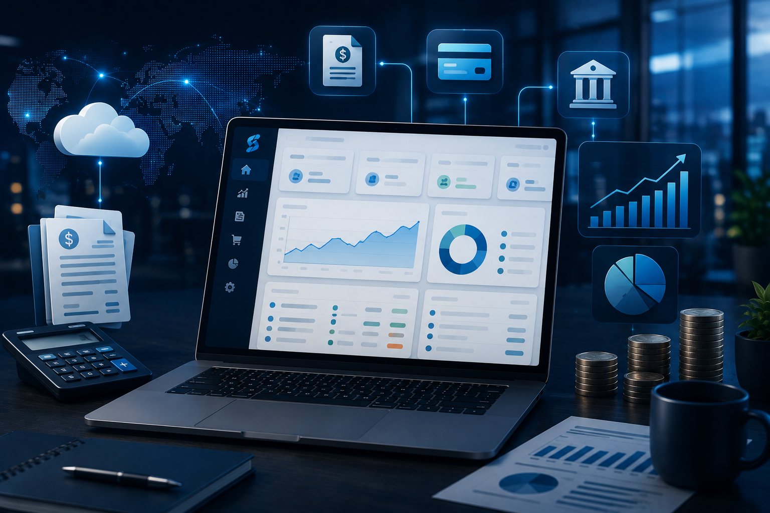 Interface de facturation et de gestion financière Stratum Billing